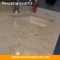 2015 new products quartz bathroom quartz vanity tops with sink